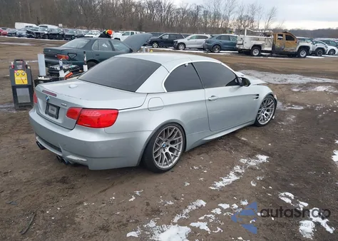 2011 BMW M3 z USA, uszkodzony, nr VIN WBSDX9C56BE585237